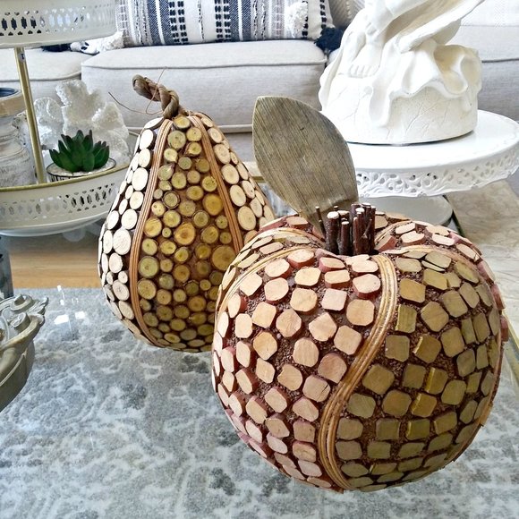 Unbranded Other - NATURAL Boho MODERN Farmhouse FRUIT DECOR